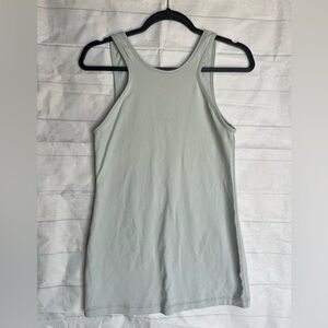 Lululemon High Neck Tank Top Womens Luon Top Tee Yoga Running Sleeveless No Size